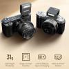 Godox iM20 Mini Flash+Hot Shoe Riser for Canon, Sony, Fuji, Nikon, Panasonic Olympus Pentax, 3s Recycle Time, Approx.440 Flash Times, Flash for Sony ZV1, NOT for Sony ZV-1F (Black) view 3