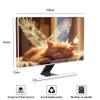 Baocicco Lovely Cat Waterproof 80 Inch TV Dust Cover Anti-Static Dustproof Anti-Scratch Anti-Static Protective Sleep Cat with Wing TV Screen Covers for Television LED LCD OLED TVs Decorations view 2
