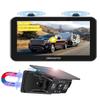 VEKOOTO VK7Pro Magnetic Solar Wireless Backup Camera, 7'' IPS Touchscreen Monitor HD1080P No Wiring 15,800mAh Rechargeable Camera System for Hitching Gooseneck Horse Trailer RV Camper Car Truck view 1