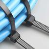 250Pcs Cable Ties Black 4X300Mm Fastening Rings Reusable Cable Zipper Ties Removable Multifunctional-250 Pcs Cable Ties-4X300Mm view 2