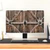 Baocicco Old Wood Gate Waterproof Screen TV Cover 40,41,42,43 Inch Vintage Wooden Barn Door Anti-Scratch Anti-Static Protective Sleeve for LCD LED PC Desktop and Home Hanging TVRustic Farmhouse view 4
