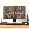 Baocicco Old Wood Gate Waterproof Screen TV Cover 75 Inch Vintage Wooden Barn Door Anti-Scratch Anti-Static Protective Sleeve for LCD LED PC Desktop and Home Hanging TVRustic Farmhouse view 4