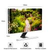 Baocicco Rustic Path Waterproof 80 Inch TV Dust Cover Anti-Static Dust-Proof Anti-Scratch Protective Covers Countryside Floral LCD LED Dust Cover for Desktop and Home Hanging TV Protector view 2