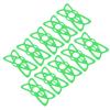 Bike Phone Mount Tether Handlebar Cradle Holder Band Durable High Elastic Silicone Motorcycle Phone Holder Strap Secure Grip for Mountain Road Cycling Accessories 10pcs 11.2x5.8cm (Green) view 4