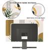 Baocicco Boho Moon Cat Waterproof Television Cover 45,46,47,48 Inch Bohemian Green Plants Striped TV Dust Cover Antistatic Television Covers Dustproof TV Screen Covers for Television LED LCD OLED view 3