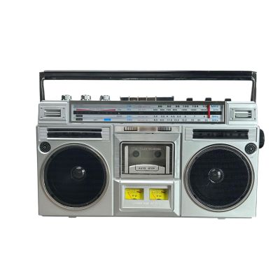 Retro Tape Recorder AM/FM Radio,Portable Cassette Player Radio,Retro Tape Player with Speaker,4-Speaker Dual Channel High and Low Frequencies,for Family Gatherings and Square Dancing (SizeA)