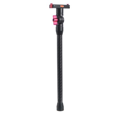 BGNing Carbon Fiber Selfie Stick Monopod 1/4 Screw Extension w/Magnetic Base Compatible with Action Cameras (Magnet for GO3 3S 292mm)