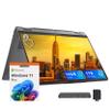 Lenovo Yoga 7i 2-in-1 16" 2K Touchscreen Laptop, Intel Ultra 5 226V, 16GB LPDDR5X, 1TB(512GB SSD+512GB Docking Station), Intel Arc Graphics, Backlit Keyboard, Fingerprint, Wi-Fi 7, Win 11 Pro, Gray