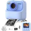 BEBERISI Kids Camera Instant Print Photo,HD Digital Camera Toy for Boys & Girls Ages 3 4 5 6 7 8 9 10 11 12 Year Old Christmas & Birthday PresentBlue view 1