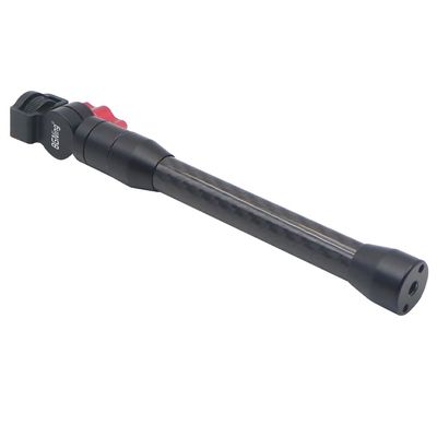 BGNing Carbon Fiber Selfie Stick/Monopod with 1/4 Threaded Extension Rod and Magnetic Base,Compatible with OSMO 360,ACTION5 PRO,Hero13,Insta360 X4 and Pocket 3/4(1 4 Turntable 195mm)