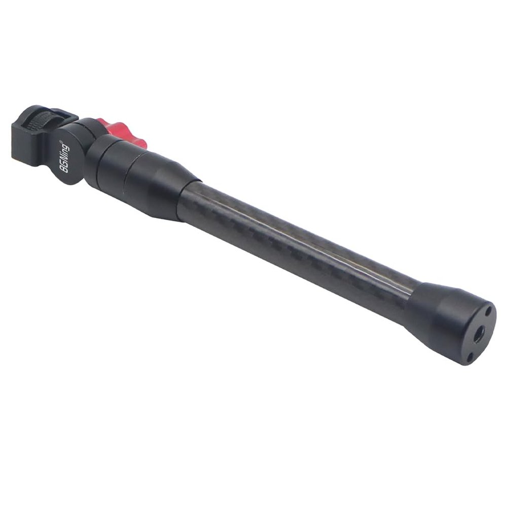 BGNing Carbon Fiber Selfie Stick/Monopod with 1/4 Threaded Extension Rod and Magnetic Base,Compatible with OSMO 360,ACTION5 PRO,Hero13,Insta360 X4 and Pocket 3/4(1 4 Turntable 195mm)