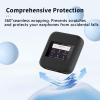NOUKAJU Case for NETGEAR Nighthawk M6/M6 Pro, Silicone Protective Case,Drop-Proof,Scratch-Proof,Shock-Proof,Protective Cover for NETGEAR Nighthawk M6 Pro Mobile Hotspot (Black) view 3