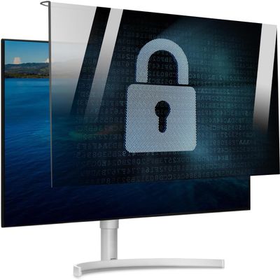 CSNBDMBBSH Computer Privacy Screen Filter, For Widescreen Monitors Universal Hanging Privacy Screen Protector 18-32 Inch For Libraries(32in 730x440mm)