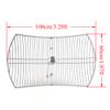WSOLDMA 224dBi 4G LTE Parabolic Grid Antenna - 1700-2700MHz Outdoor External Antenna, 2N Female Connectors, with 30M Cable view 3