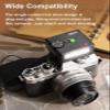 GODOX IM30 Mini Flash with FS-R Riser GN15 S1/S2 - Camera Flash GN 15, 7 Power Levels, IM30 Mini Manual Flash for Sony zv1/Sony zve10/Ricoh gr3/Fuji f1-230/Canon 6500K200K/3.6S Recycle view 3