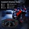 Odometer fuel meter rpm counter Universal Motorcycle Digital Backlight Motor Vehicle For 2/4 Cylinders Odometer TFT Screen Moto Dashboard view 3