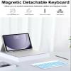 Backlit Keyboard Case for Samsung Galaxy Tab A9 Plus 11 Inch 2023, Detachable Keyboard for Galaxy A9+ Plus with Pen Holder, Colors Backlight, Keypad Cover for Samsung Tab 11'' SM-X210/X216/X218, Grey view 3