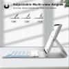 Backlit Keyboard Case for Samsung Galaxy Tab A9 Plus 11 Inch 2023, Detachable Keyboard for Galaxy A9+ Plus with Pen Holder, Colors Backlight, Keypad Cover for Samsung Tab 11'' SM-X210/X216/X218, Grey view 4