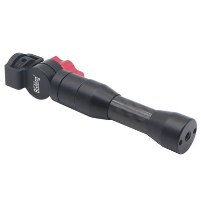 BGNing Carbon Fiber Selfie Stick Monopod 1/4 Screw Extension w/Magnetic Base Compatible with Action Cameras (1 4 Turntable 132mm)