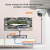 PANOOB Security Camera System PoE, 8X 4MP Wired Bullet IP Cameras Outdoor Built-in Microphone, AI Human Vehicle Detection, 5MP 8CH NVR with 2TB HDD, Smart Color Night Vision, PD93BA0808-4MD view 2