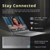 Lenovo Yoga 7i 2-in-1 16" 2K Touchscreen Laptop, Intel Core Ultra 5 226V, 16GB LPDDR5X, 1TB(512GB SSD+512GB Docking Station), Intel Arc Graphics, Backlit Keyboard, Fingerprint, Wi-Fi 7, Win 11, Gray view 4