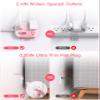 Cruise Ship Essentials,Travel Power Strip with USB C,Flat Plug Extension Cord 10 FT with 3 Outlets 4 USB Ports(2 USB C),Desk Wall Outlet Extender,Non Surge Protector for Cruise,Dorm Room,ETL,Pink view 4