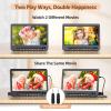 10.5" Dual Headrest DVD Player for Kids, DVD Player for Car with HDMI Input, Car DVD Player Dual Screen AV Out, Portable DVD Player Support USB/CD/DVD, Mounting Brackets and Straps view 3
