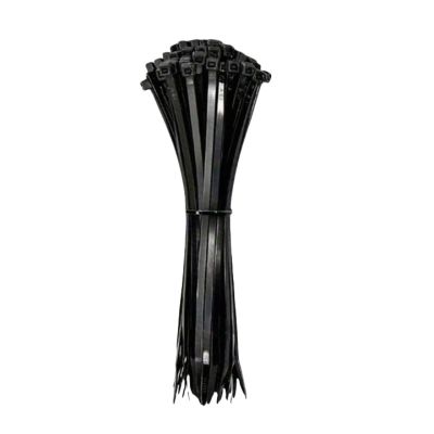 100Pcs Black Cable Ties High Tensile Strength Uv Resistant Self-Locking Home Office Cord Management-2.8X30