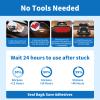 10 Pcs Heavy Duty Dash Cam Mounting Tape - Ultra Heat Resistant Double-Sided Adhesive Pads for Windshield, Dashboard, GPS & Camera Holders | 60% Stronger Than Foam Tapes, Weatherproof & Customizable view 4