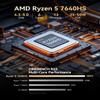 GMKtec M6 Ultra Gaming Mini PC Ryzen 7640HS 32GB RAM DDR5 1TB SSD view 3