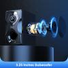 Bobtot Surround Sound System Home Theater Speakers - 5.25" Subwoofer 700 Watts Peak Power 5.1/2.1Wired Stereo Speaker System Strong Bass with Bluetooth ARC Optical Input view 3
