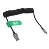 HangTon USB Type A to Type-C, PD 45W Fast Charging, CarPlay, Data Cable for Sony Canon R5C Nikon Camera, iPhone 15 16 Pro, Galaxy S23, LG V50, iPad, MacBook Pro, Laptop, Braided Coiled view 2