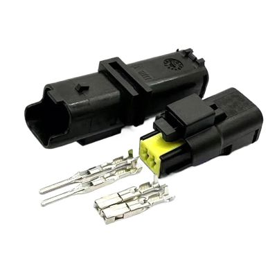 1 Set 2 Pin 211PL022S0049 211PC022S0049 Male Female Car Connector Water Temperature Sensor(Ivory,5 Sets)