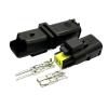 1 Set 2 Pin 211PL022S0049 211PC022S0049 Male Female Car Connector Water Temperature Sensor(Ivory,5 Sets) view 1