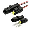 1 Set 2 Pin 211PL022S0049 211PC022S0049 Male Female Car Connector Water Temperature Sensor(Ivory,5 Sets) view 2