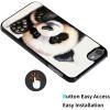 AIRWEE Case for iPod Touch 5th/6th/7th Generation, Slim Fit Shockproof & Lightweight Durable Cover for Apple iPod Touch, Drop Protection Hard PC Shell for Women Girls Men, Cute Panda view 3