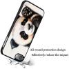 AIRWEE Case for iPod Touch 5th/6th/7th Generation, Slim Fit Shockproof & Lightweight Durable Cover for Apple iPod Touch, Drop Protection Hard PC Shell for Women Girls Men, Cute Panda view 4