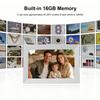 10.1" WiFi Digital Picture Frame, 1280 * 800 HD IPS Touch Screen Electronic Picture Frame slideshow, Support Micro SD Card, Auto-Rotate, Share Photos/Videos Remotely via Free APP Anywhere view 4