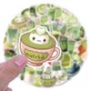 55PCS Matcha Flavor Food Stickers for Kids,Green Milk Tea Stickers,Aesthetic Waterproof Vinyl Decals Perfect for Laptop Phone Car Skateboard Hard hat Scrapbook Travel Case Guitar Luggage(Matchas) view 4