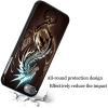 AIRWEE Case for iPod Touch 5th/6th/7th Generation, Slim Fit Shockproof & Lightweight Durable Cover for Apple iPod Touch, Drop Protection Hard PC Shell for Women Girls Men, Flash Dragon view 4