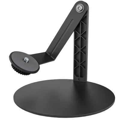 Haweah Projector Stand for Nebula Capsule Series & XGIMI Halo+(New) Works with Capsule 3/Air/Pro, Mini Projectors | Ceiling & Wall Projection, Height Adjustable, 360 Rotation | 1/4-Inch Screw(A-Black)