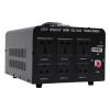 5000W Voltage Converter Transformer Step Up/Down 110V/230V Heavy Duty Transformer Power Converter Automatic Voltage Regulator Circuit Breaker Protection 3 EU Sockets 3 US Sockets view 1