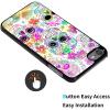 AIRWEE Case for iPod Touch 5th/6th/7th Generation, Slim Fit Shockproof & Lightweight Durable Cover for Apple iPod Touch, Drop Protection Hard PC Shell for Women Girls Men, Sugar Skulls view 3