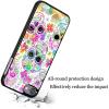 AIRWEE Case for iPod Touch 5th/6th/7th Generation, Slim Fit Shockproof & Lightweight Durable Cover for Apple iPod Touch, Drop Protection Hard PC Shell for Women Girls Men, Sugar Skulls view 4