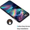 AIRWEE Case for iPod Touch 5th/6th/7th Generation, Slim Fit Shockproof & Lightweight Durable Cover for Apple iPod Touch, Drop Protection Hard PC Shell for Women Girls Men, Rainbow Sea view 3