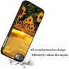 AIRWEE Case for iPod Touch 5th/6th/7th Generation, Slim Fit Shockproof & Lightweight Durable Cover for Apple iPod Touch, Drop Protection Hard PC Shell for Women Girls Men, Sunset Sunflower view 4