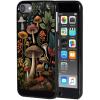 AIRWEE Case for iPod Touch 5th/6th/7th Generation, Slim Fit Shockproof & Lightweight Durable Cover for Apple iPod Touch, Drop Protection Hard PC Shell for Women Girls Men, Mushroom view 1