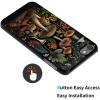 AIRWEE Case for iPod Touch 5th/6th/7th Generation, Slim Fit Shockproof & Lightweight Durable Cover for Apple iPod Touch, Drop Protection Hard PC Shell for Women Girls Men, Mushroom view 3