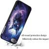 AIRWEE Case for iPod Touch 5th/6th/7th Generation, Slim Fit Shockproof & Lightweight Durable Cover for Apple iPod Touch, Drop Protection Hard PC Shell for Women Girls Men, Nebula Cat view 4