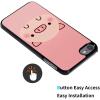 AIRWEE Case for iPod Touch 5th/6th/7th Generation, Slim Fit Shockproof & Lightweight Durable Cover for Apple iPod Touch, Drop Protection Hard PC Shell for Women Girls Men, Pink Pig view 3